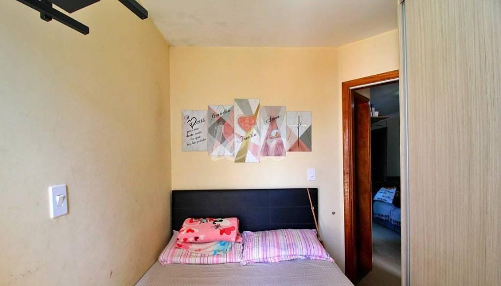 DORMITÓRIO de Apartamento à venda, Padrão com 44 m², 2 quartos e 1 vaga em Jardim Jamaica - Santo André