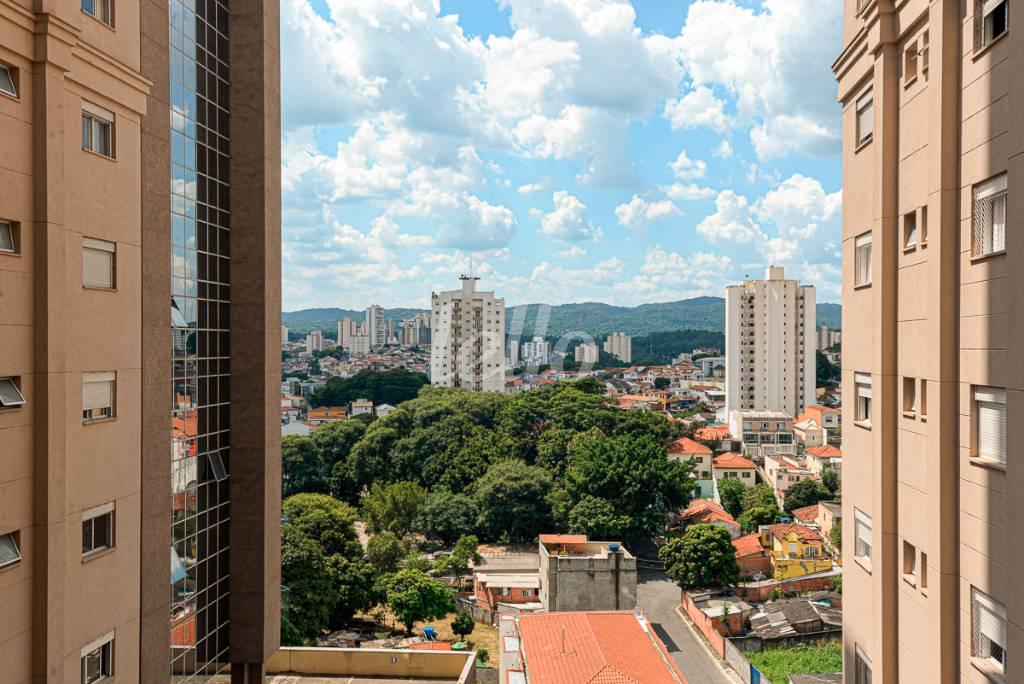 VISTA DA ÁREA DE SERVIÇO de Apartamento à venda, Padrão com 110 m², 3 quartos e 2 vagas em Santana - São Paulo