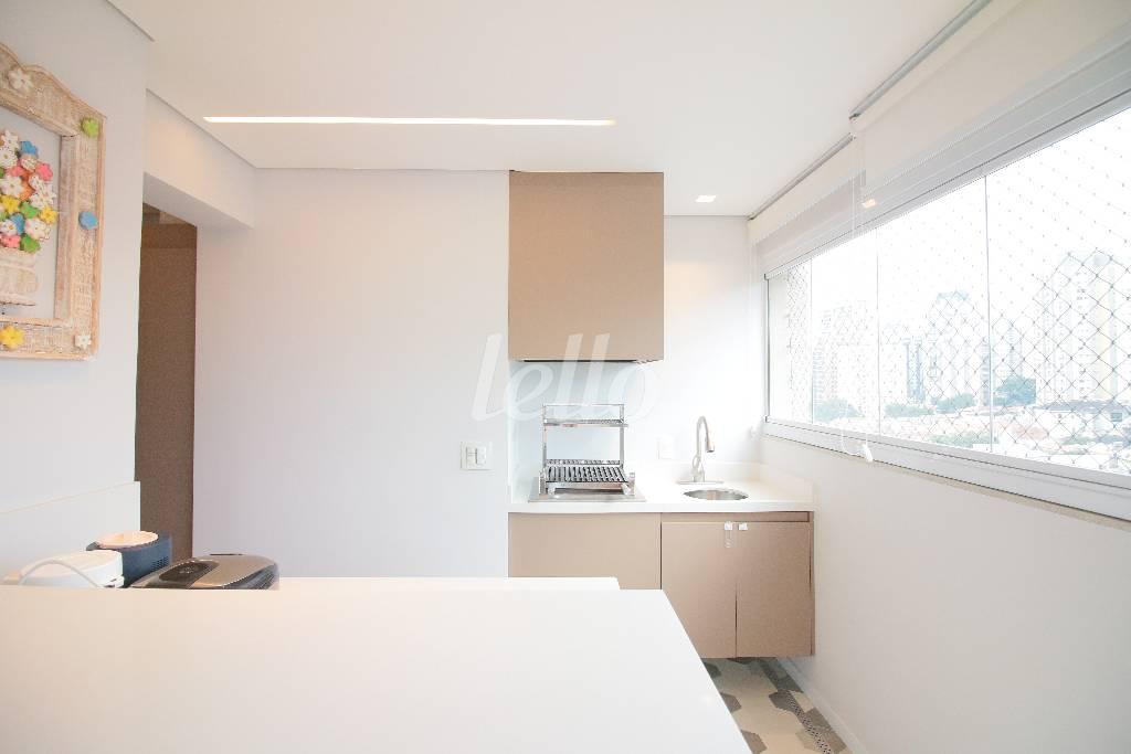 ÁREA GOURMET de Apartamento à venda, Padrão com 113 m², 3 quartos e 2 vagas em Vila Mariana - São Paulo