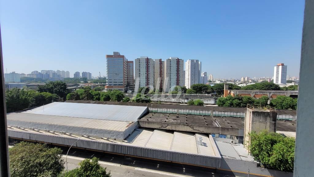 VISTA DO DORMITÓRIO de Apartamento à venda, Padrão com 50 m², 2 quartos e 1 vaga em Brás - São Paulo