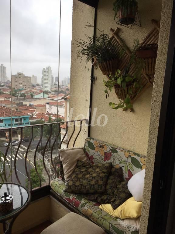 VARANDA de Apartamento à venda, Padrão com 90 m², 3 quartos e 2 vagas em Mooca - São Paulo