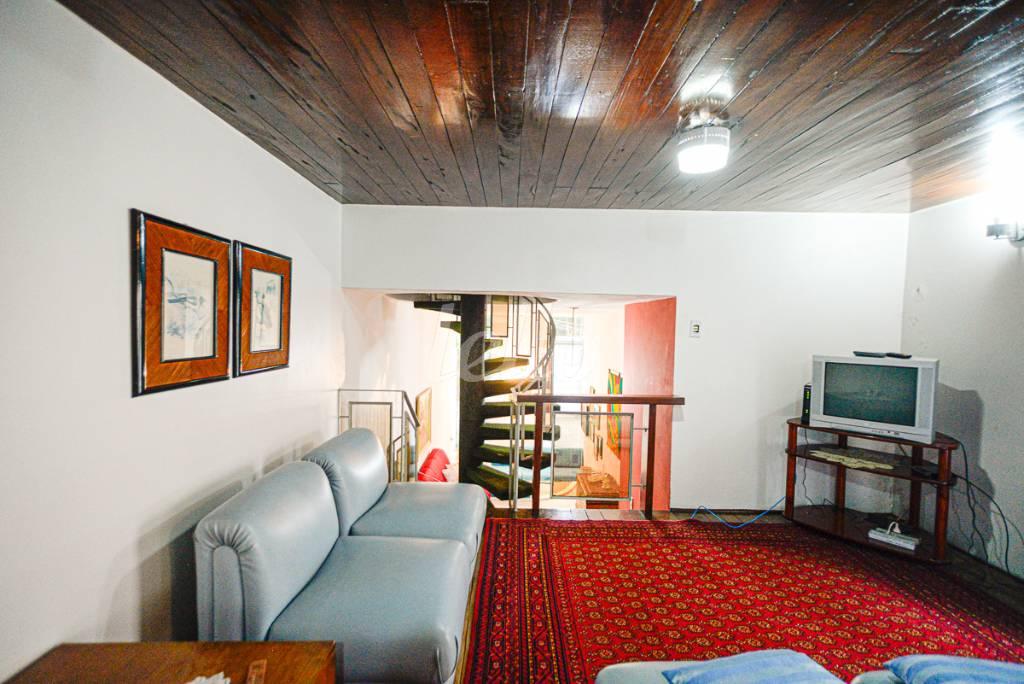 SALA MEZANINO de Casa à venda, sobrado com 125 m², 3 quartos e 3 vagas em Bosque da Saúde - São Paulo