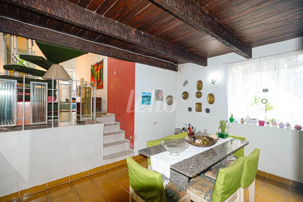 SALA DE JANTAR de Casa à venda, sobrado com 125 m², 3 quartos e 3 vagas em Bosque da Saúde - São Paulo