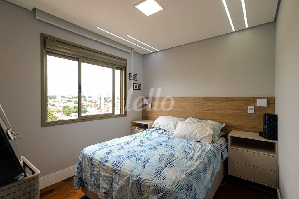 SUÍTE de Apartamento à venda, Padrão com 50 m², 2 quartos e 2 vagas em Jardim da Glória - São Paulo