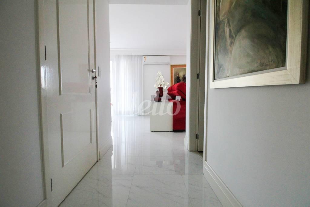 ENTRADA de Apartamento à venda, Padrão com 180 m², 3 quartos e 3 vagas em Jardim Bela Vista - Santo André