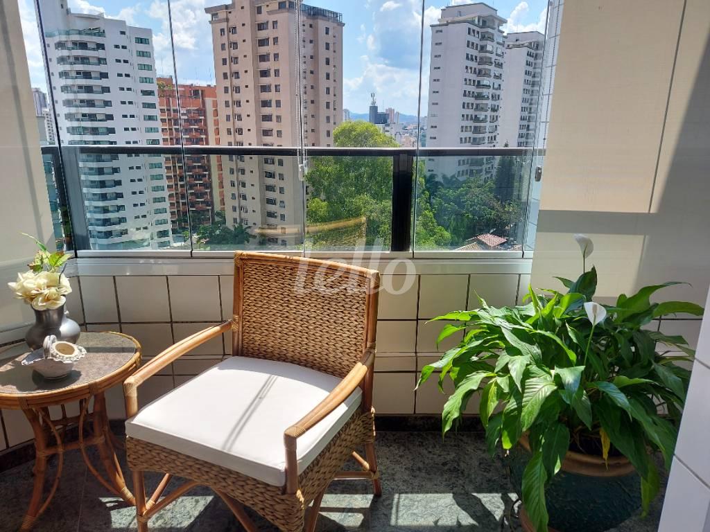 VARANDA de Apartamento à venda, Padrão com 174 m², 3 quartos e 4 vagas em Água Fria - São Paulo