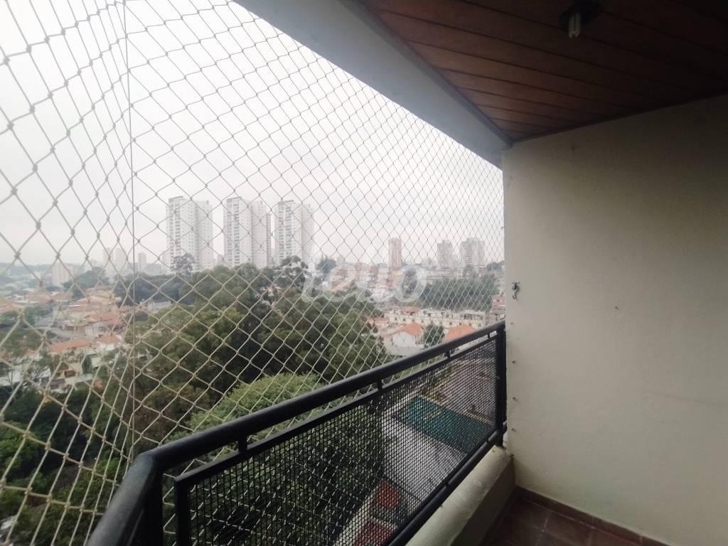 SACADA de Apartamento à venda, Padrão com 63 m², 2 quartos e 1 vaga em Lauzane Paulista - São Paulo