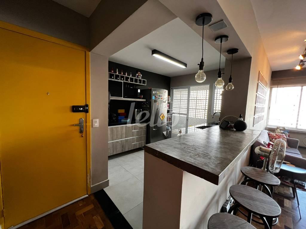 COZINHA de Apartamento à venda, Padrão com 107 m², 2 quartos e 1 vaga em Vila Clementino - São Paulo
