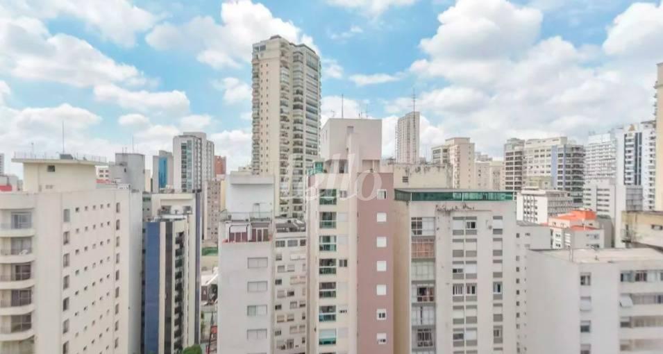 VISTA de Apartamento à venda, Padrão com 92 m², 3 quartos e 1 vaga em Santa Cecília - São Paulo