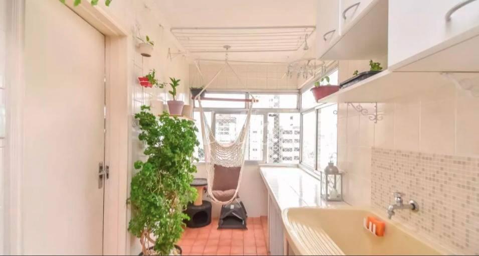 ÁREA DE SERVIÇO de Apartamento à venda, Padrão com 92 m², 3 quartos e 1 vaga em Santa Cecília - São Paulo