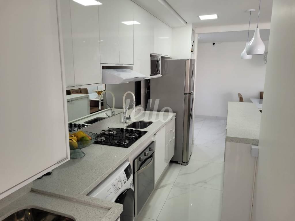 COZINHA de Apartamento à venda, Padrão com 71 m², 3 quartos e 2 vagas em Vila Prudente - São Paulo