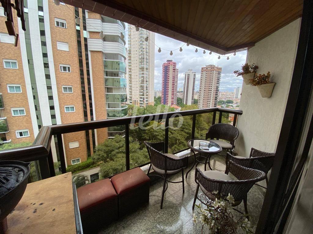 SACADA COM VISTA de Apartamento para alugar, Padrão com 140 m², 3 quartos e 3 vagas em Vila Analia Franco - São Paulo