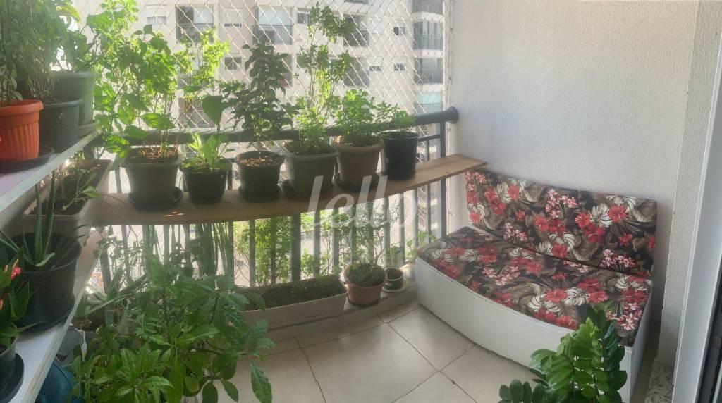 TERRAÇO de Apartamento à venda, Padrão com 67 m², 3 quartos e 1 vaga em Brás - São Paulo