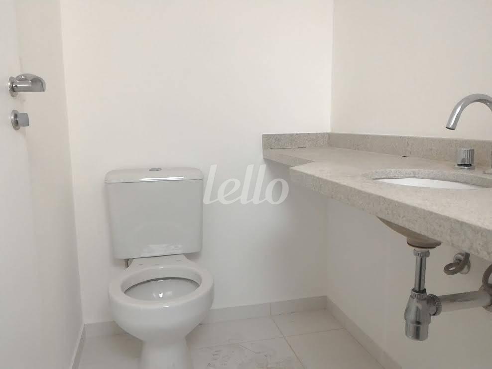 WC de Apartamento à venda, Padrão com 33 m², 1 quarto e 1 vaga em Consolação - São Paulo