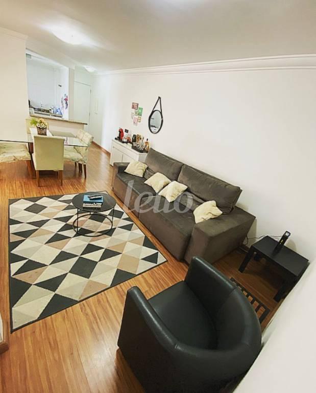SALA de Apartamento à venda, Padrão com 80 m², 3 quartos e 2 vagas em Jardim Bela Vista - Santo André