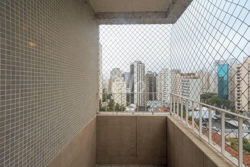 VARANDA de Apartamento à venda, Padrão com 60 m², 2 quartos e 1 vaga em Paraíso - São Paulo