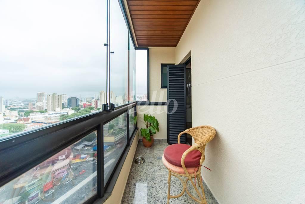 VARANDA de Apartamento à venda, cobertura - Padrão com 250 m², 4 quartos e 4 vagas em Vila Santa Terezinha - São Bernardo do Campo