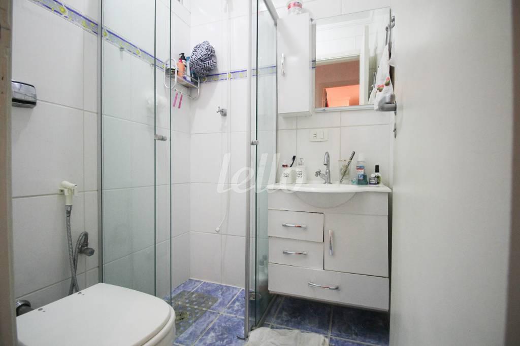 BANHEIRO de Apartamento à venda, Padrão com 68 m², 2 quartos e 1 vaga em Vila Cordeiro - São Paulo