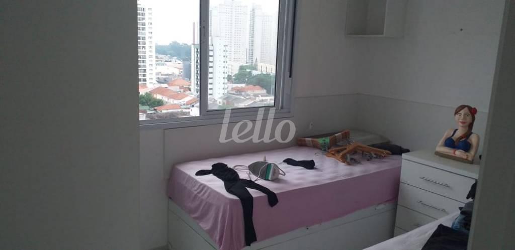 DORMITÓRIO de Apartamento à venda, Padrão com 59 m², 2 quartos e 1 vaga em Mooca - São Paulo