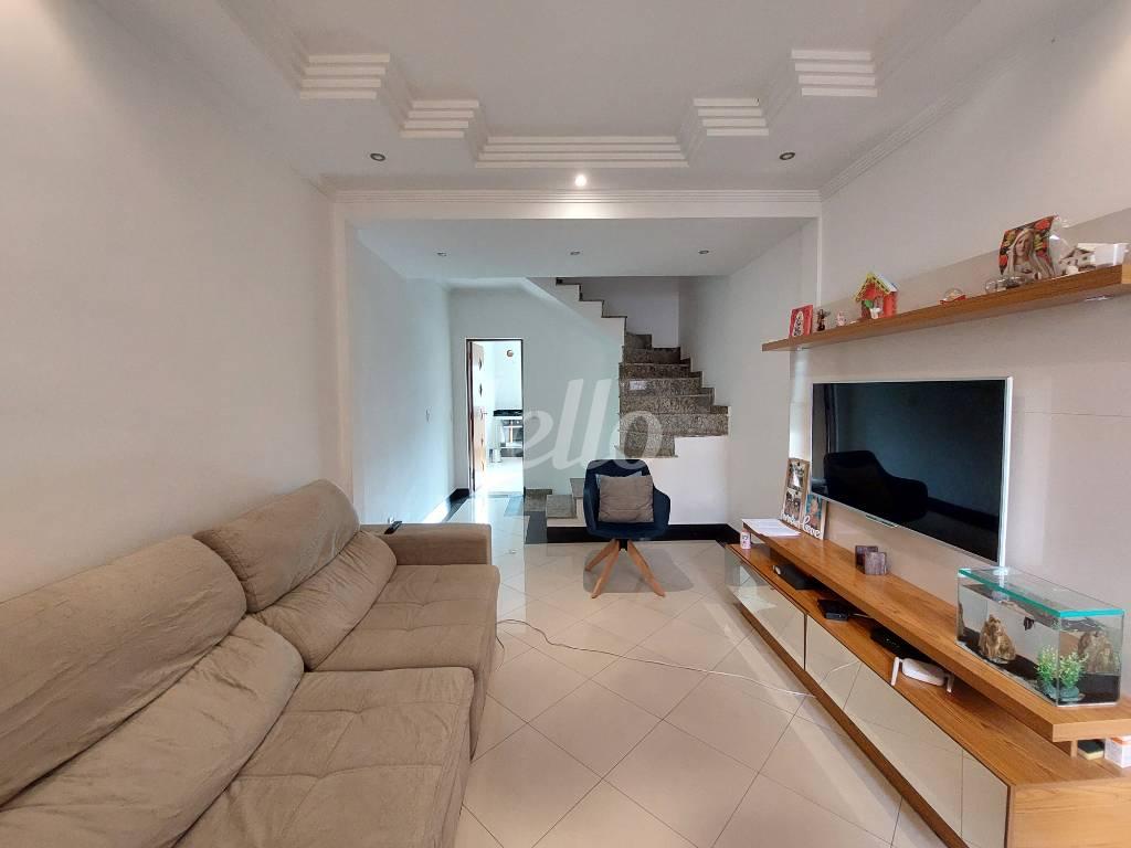 SALA de Casa à venda, sobrado com 217 m², 3 quartos e 3 vagas em Penha de França - São Paulo