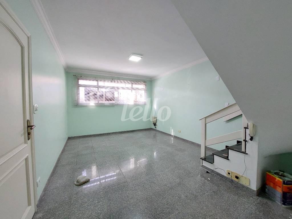 SALA 1 de Casa para alugar, sobrado com 140 m², 3 quartos e em Vila Gomes Cardim - São Paulo