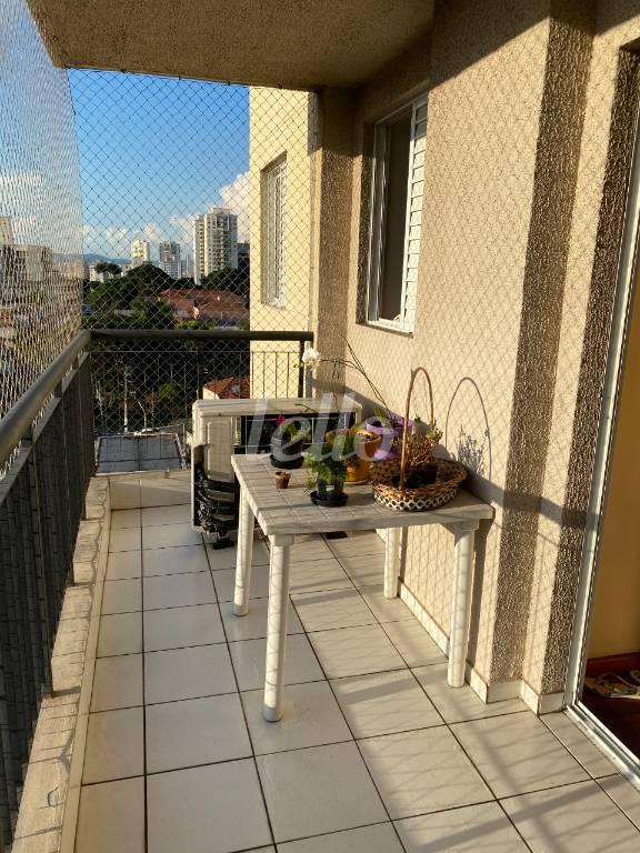 SACADA de Apartamento à venda, Padrão com 70 m², 3 quartos e 2 vagas em Cambuci - São Paulo