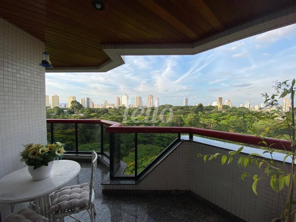 SACADA COM AMPLA VISTA de Apartamento à venda, Padrão com 137 m², 3 quartos e 3 vagas em Jardim Anália Franco - São Paulo