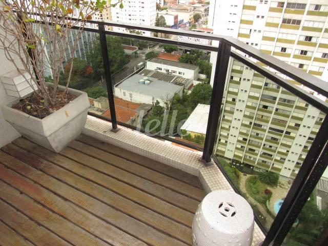 SACADA de Apartamento à venda, Padrão com 47 m², 1 quarto e 1 vaga em Campo Belo - São Paulo