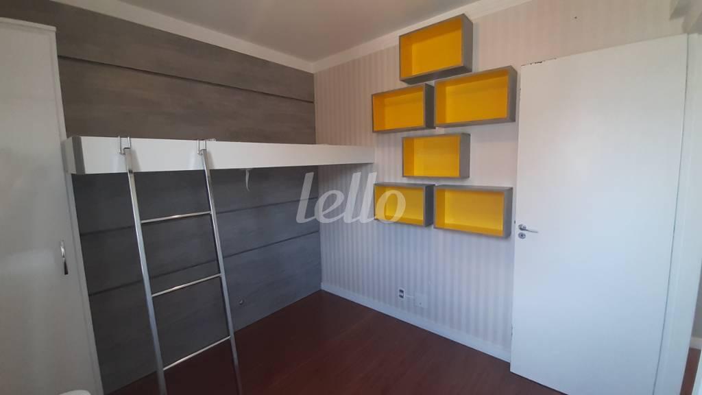 DORMITÓRIO de Apartamento à venda, Padrão com 76 m², 3 quartos e 2 vagas em Vila Prudente - São Paulo