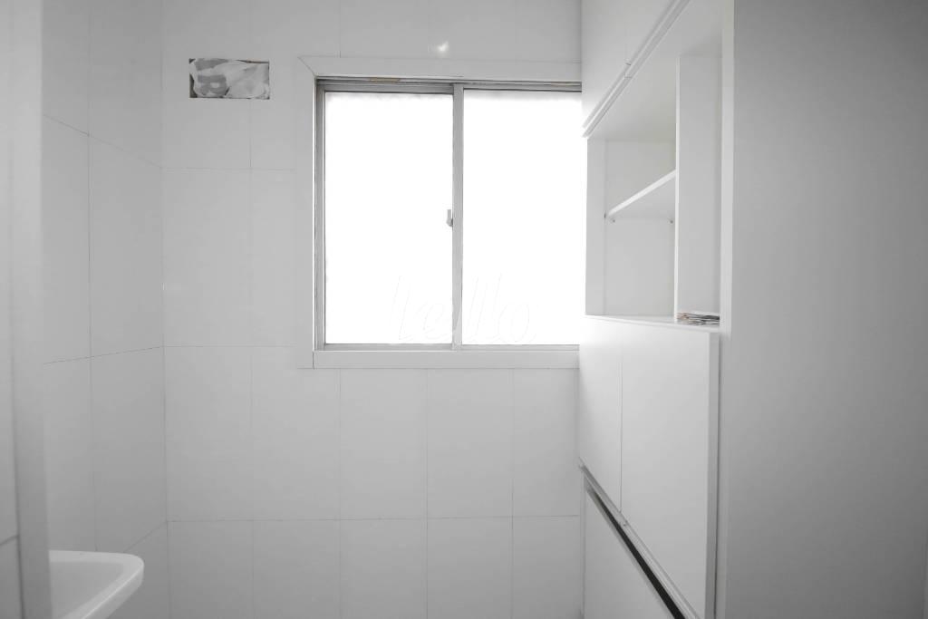 AREA DE SERVIÇO de Apartamento à venda, Padrão com 50 m², 2 quartos e 1 vaga em Chora Menino - São Paulo
