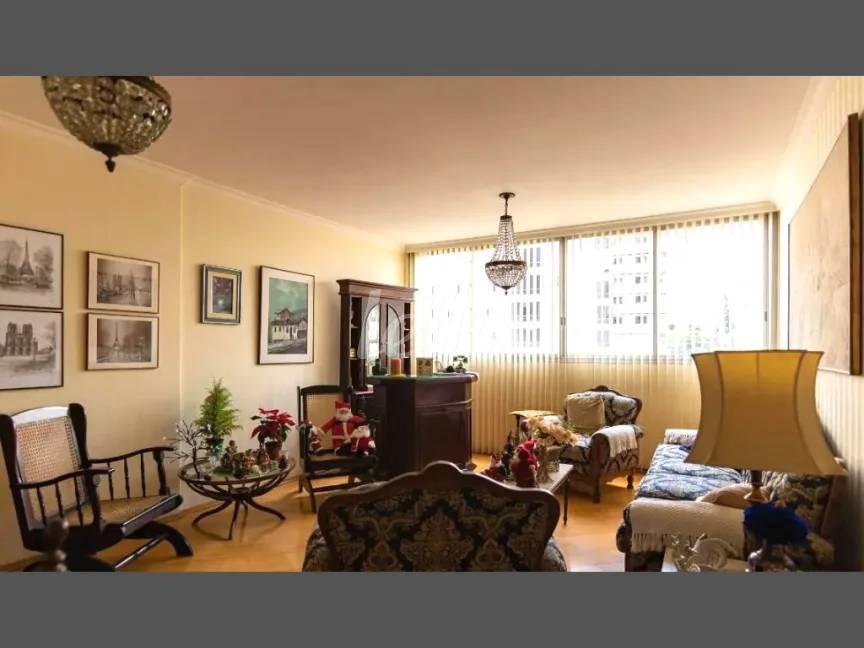 SALA de Apartamento à venda, Padrão com 116 m², 3 quartos e 1 vaga em Indianópolis - São Paulo
