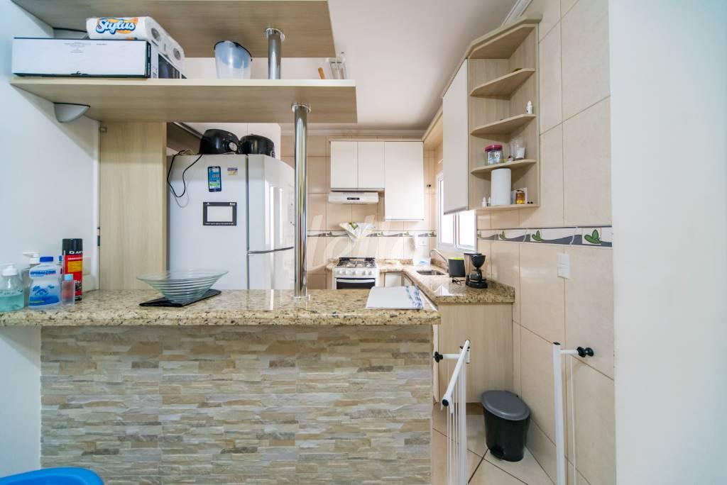 COZINHA de Apartamento para alugar, Padrão com 102 m², 2 quartos e 1 vaga em Vila Leopoldina - Santo André