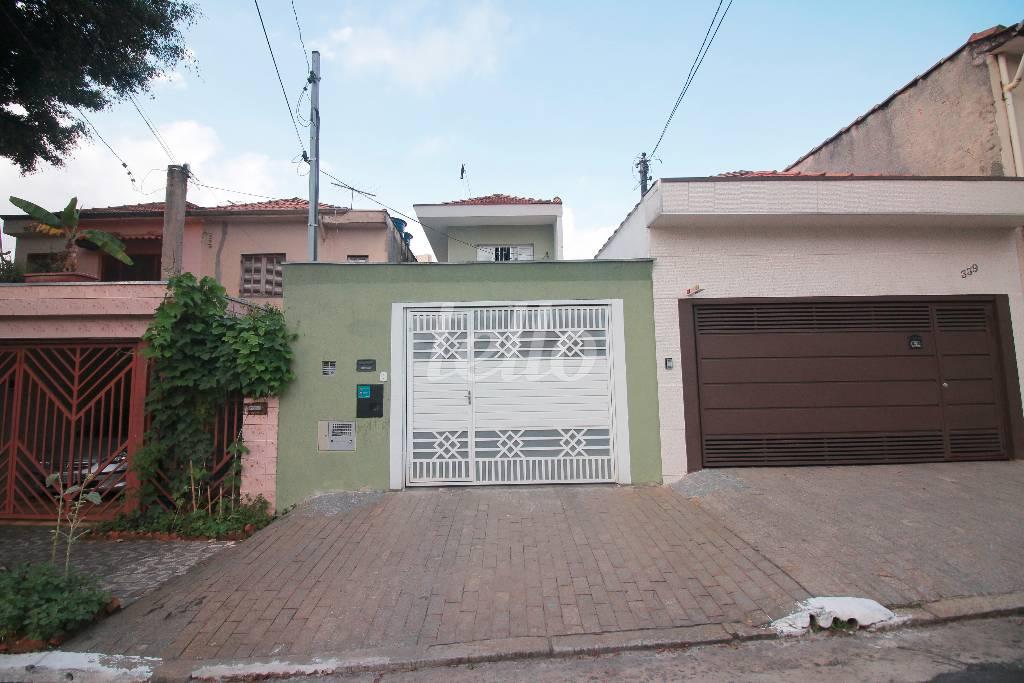 FACHADA de Casa à venda, sobrado com 230 m², 5 quartos e 3 vagas em Belenzinho - São Paulo