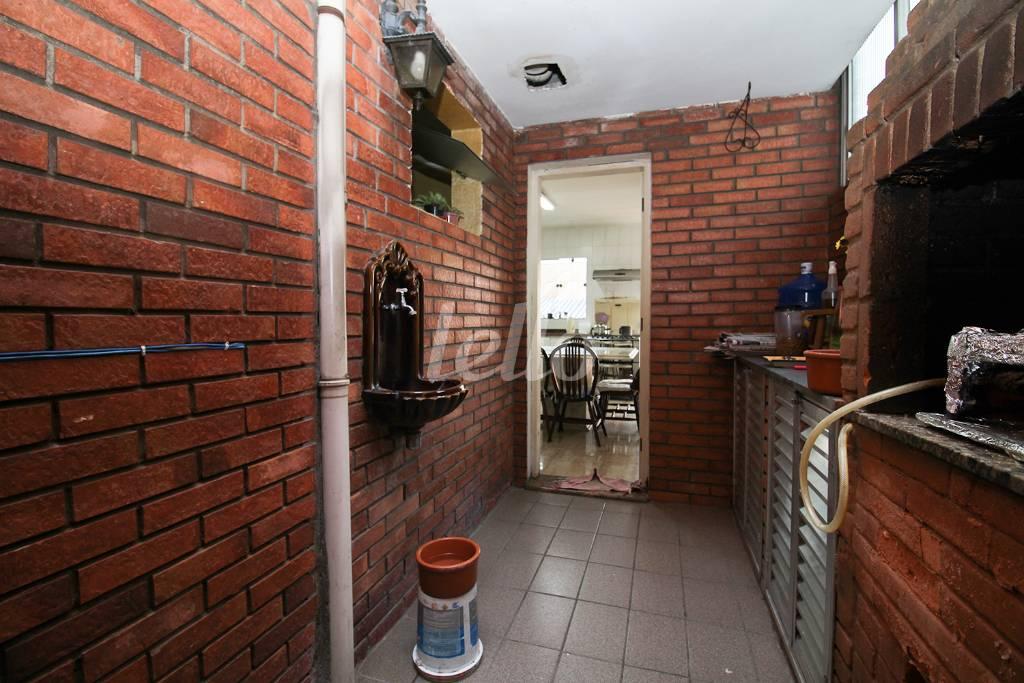 ÁREA DA CHURRASQUEIRA de Casa para alugar, sobrado com 260 m², 3 quartos e 3 vagas em Campo Belo - São Paulo