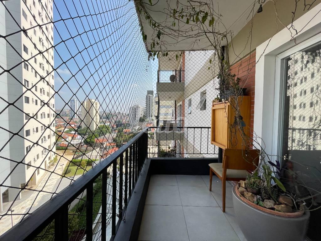 VARANDA de Apartamento à venda, Padrão com 115 m², 2 quartos e 2 vagas em Vila Pompeia - São Paulo