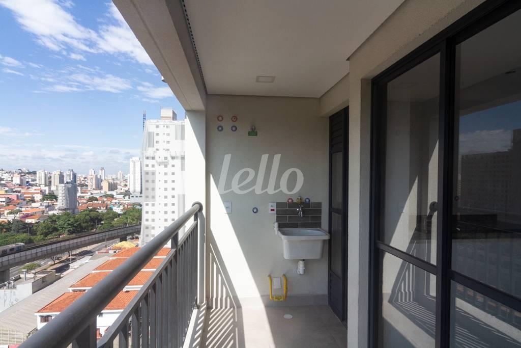 SACADA de Apartamento à venda, Padrão com 48 m², 2 quartos e 1 vaga em Vila Dom Pedro Ii - São Paulo