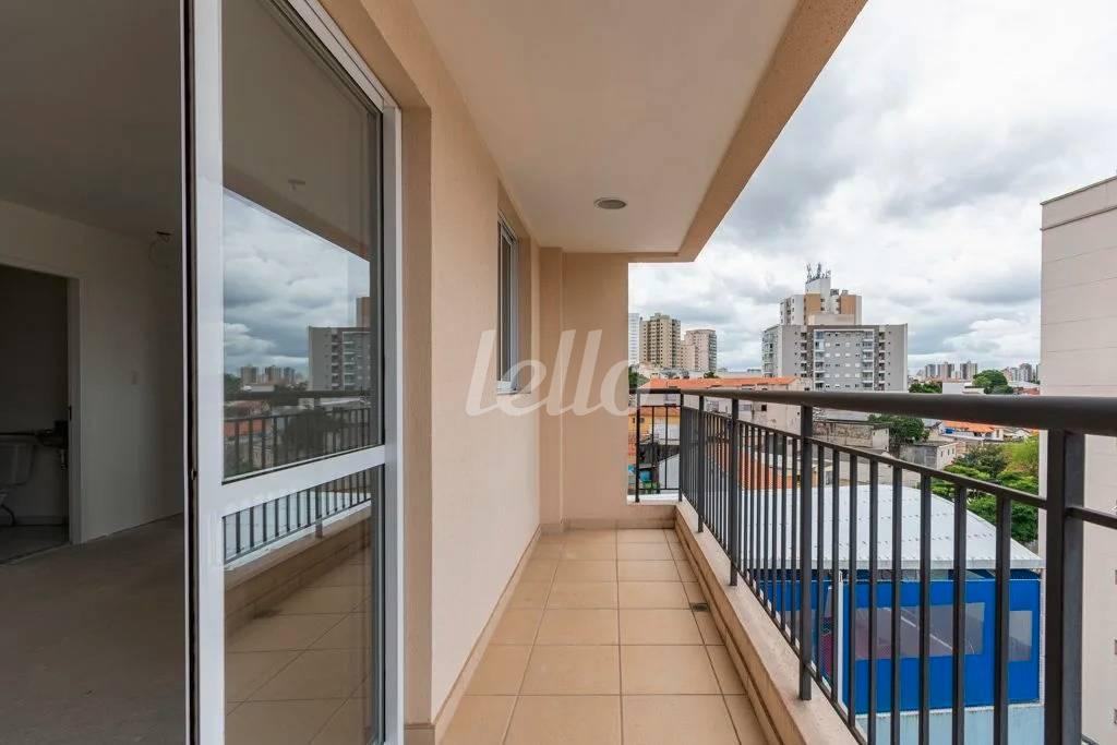 VARANDA DO LIVING de Apartamento à venda, Padrão com 76 m², 3 quartos e 2 vagas em Vila da Saúde - São Paulo