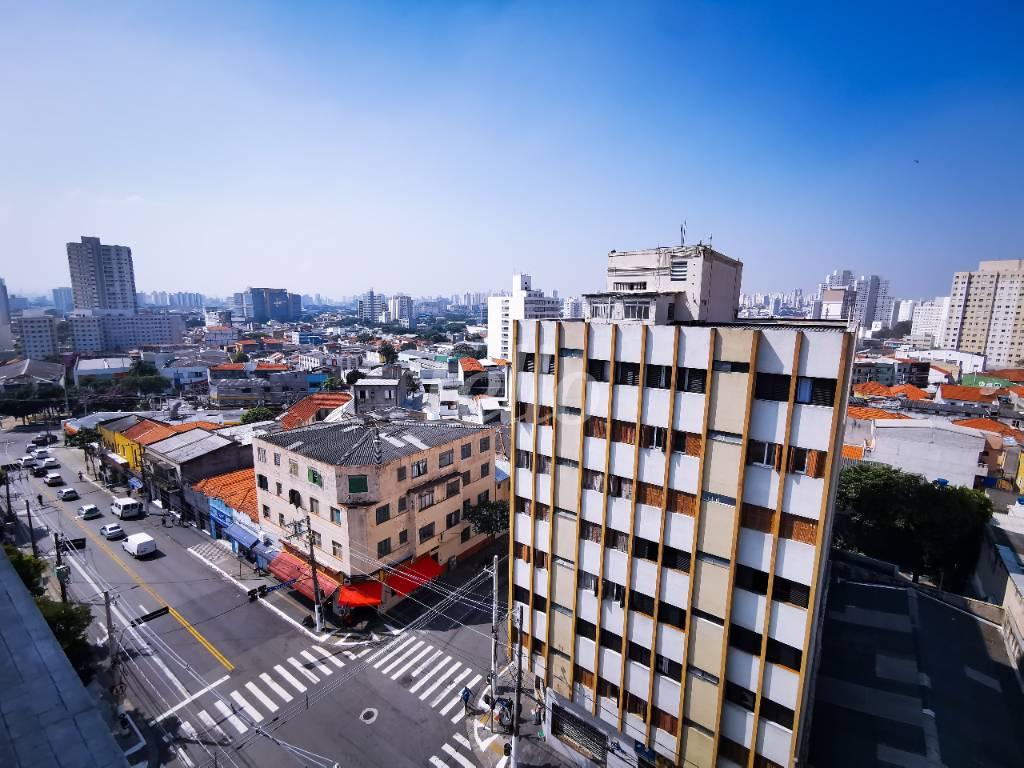 VISTA de Apartamento para alugar, Padrão com 35 m², 1 quarto e em Cambuci - São Paulo