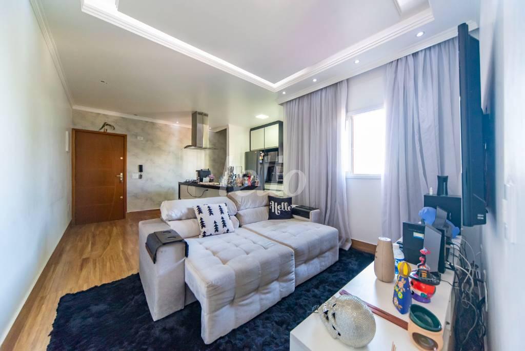 SALA de Apartamento à venda, cobertura - Padrão com 140 m², 2 quartos e 2 vagas em Vila Valparaíso - Santo André