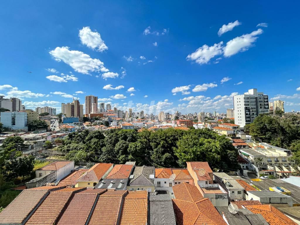 VISTA DA SALA de Apartamento à venda, Padrão com 50 m², 2 quartos e 1 vaga em Santana - São Paulo