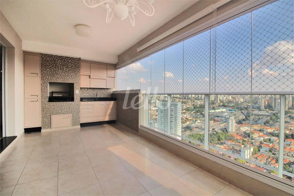 VARANDA GOURMET de Apartamento à venda, Padrão com 126 m², 3 quartos e 2 vagas em Jardim da Glória - São Paulo