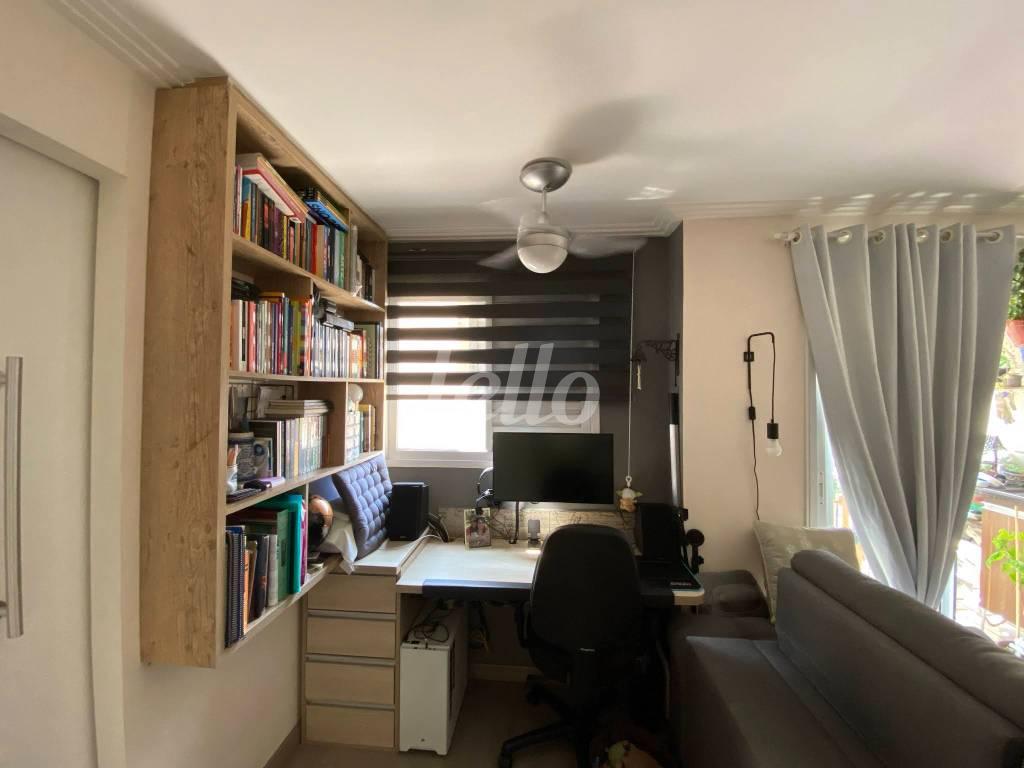 HOME OFFICE de Apartamento à venda, Padrão com 51 m², 1 quarto e 1 vaga em Vila Bela - São Paulo