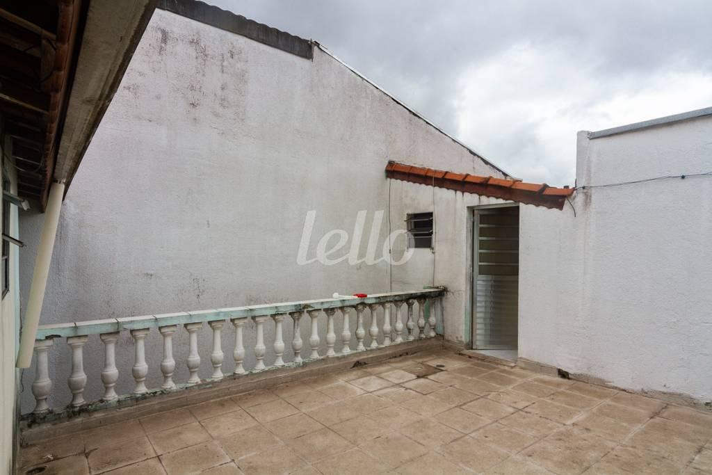 TERRAÇO de Casa à venda, sobrado com 133 m², 4 quartos e 1 vaga em Vila Prudente - São Paulo