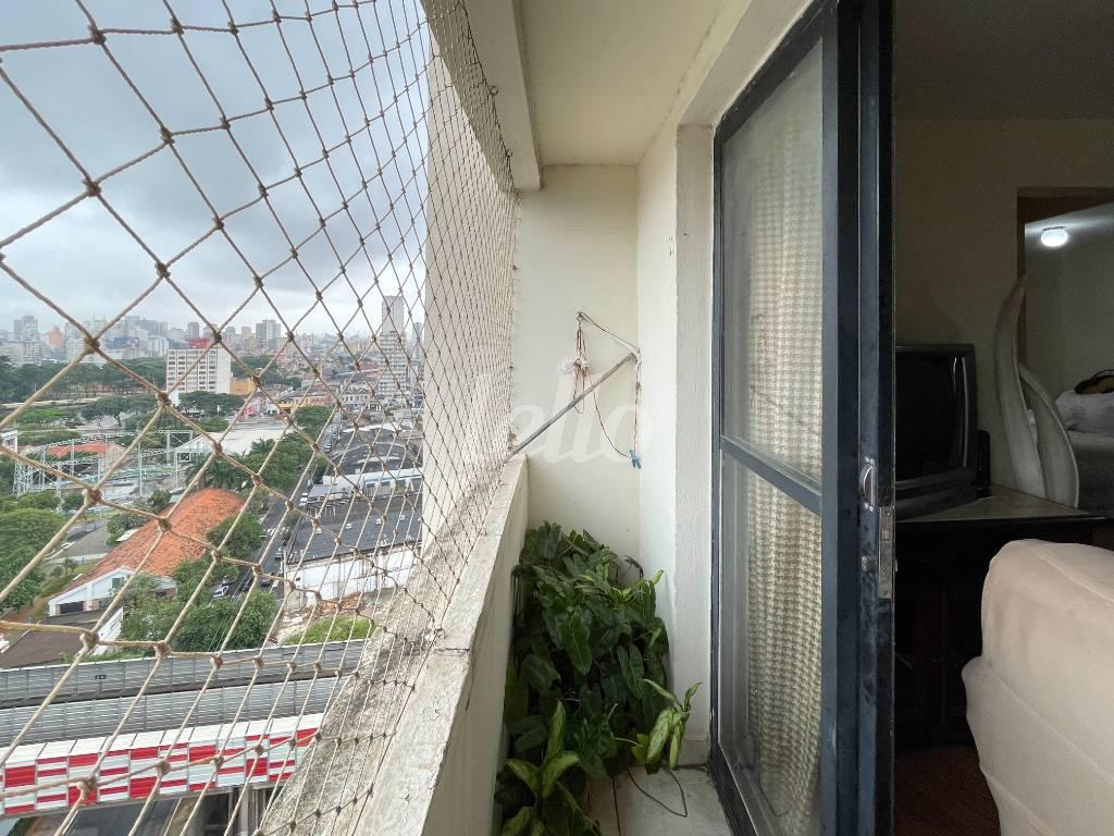 VARANDA de Apartamento à venda, Padrão com 50 m², 2 quartos e 1 vaga em Brás - São Paulo