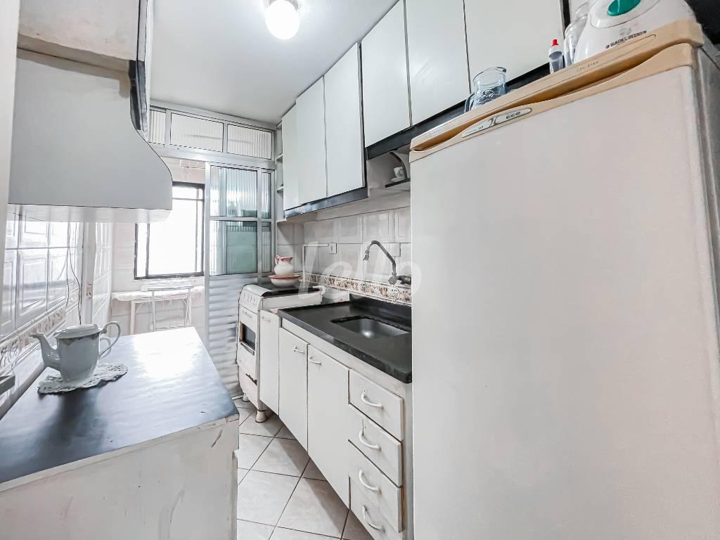 COZINHA de Apartamento à venda, Padrão com 50 m², 2 quartos e 1 vaga em Brás - São Paulo