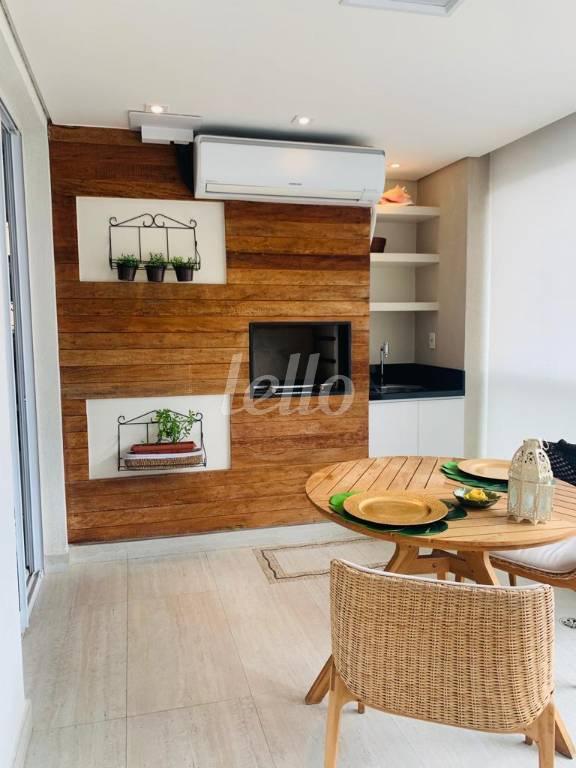 VARANDA DA SALA de Apartamento à venda, Padrão com 146 m², 3 quartos e 2 vagas em Parque da Mooca - São Paulo