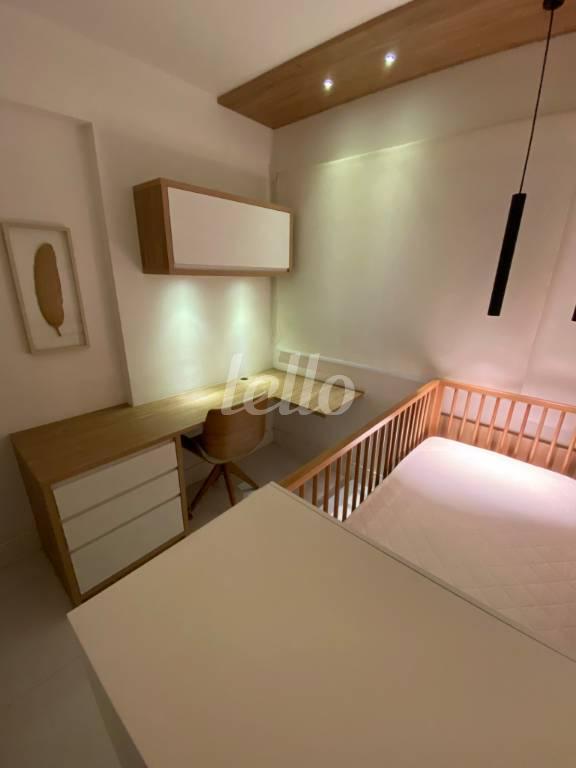 DORMITÓRIO de Apartamento à venda, Padrão com 53 m², 2 quartos e 1 vaga em Liberdade - São Paulo