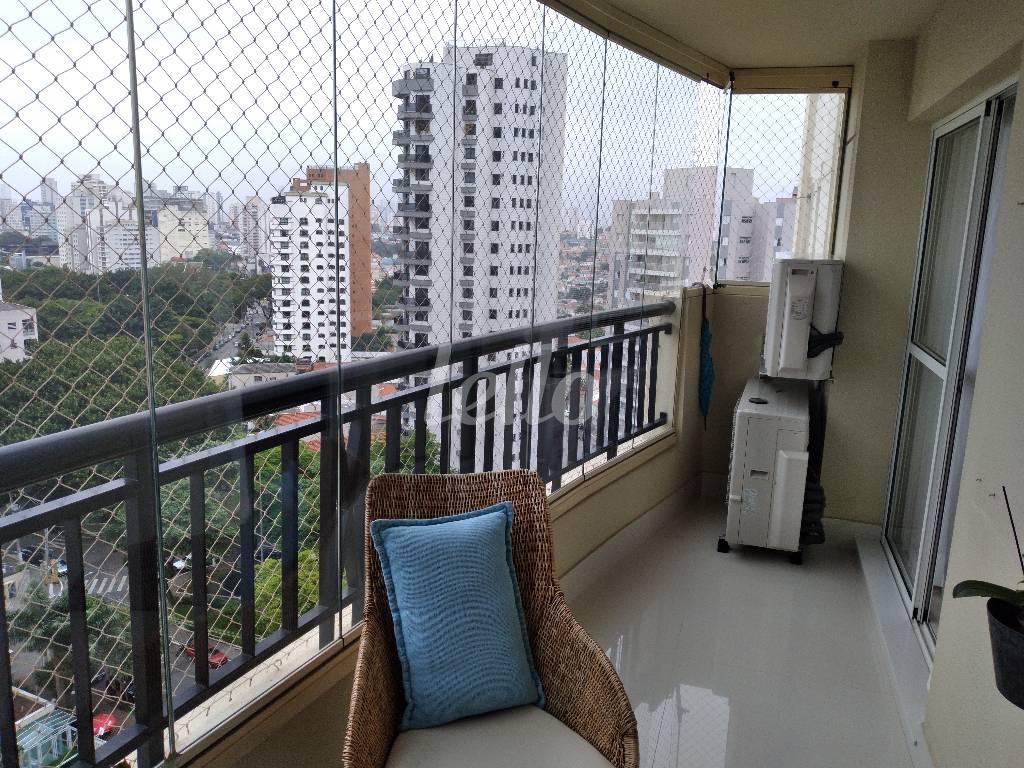 VARANDA de Apartamento à venda, Padrão com 130 m², 4 quartos e 3 vagas em Mooca - São Paulo