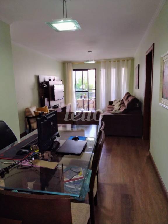 SALA de Apartamento à venda, Padrão com 105 m², 3 quartos e 2 vagas em Chora Menino - São Paulo