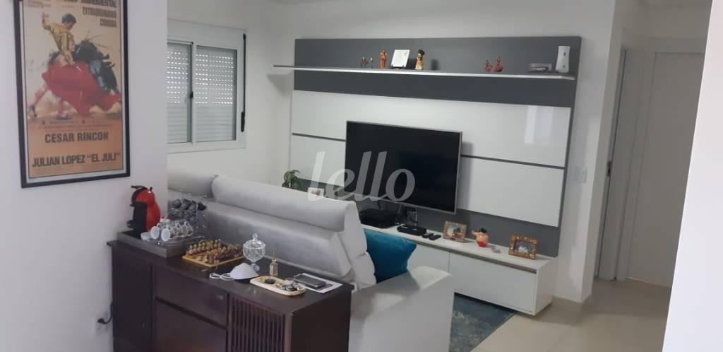 SALA de Apartamento à venda, Padrão com 74 m², 2 quartos e 2 vagas em Jardim Paramount - São Bernardo do Campo